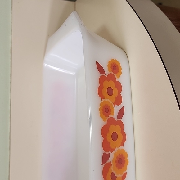 Htf France Arcopal Lotus Baking Dish Casserole Like New - Picture 3 of 6